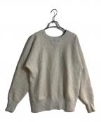 Championチャンピオン）の古着「1stパテントモデル クル ネックスウェットシャツ」｜ベージュ