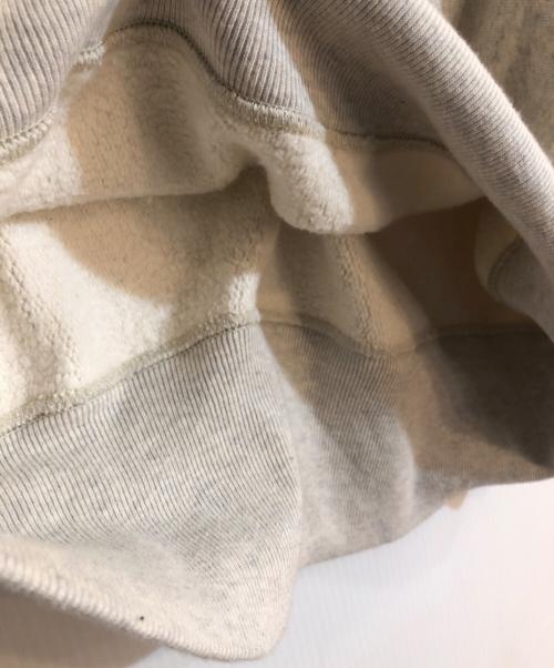 Champion（チャンピオン）Champion (チャンピオン) 1stパテントモデル クル ネックスウェットシャツ ベージュ サイズ:Sの古着・服飾アイテム