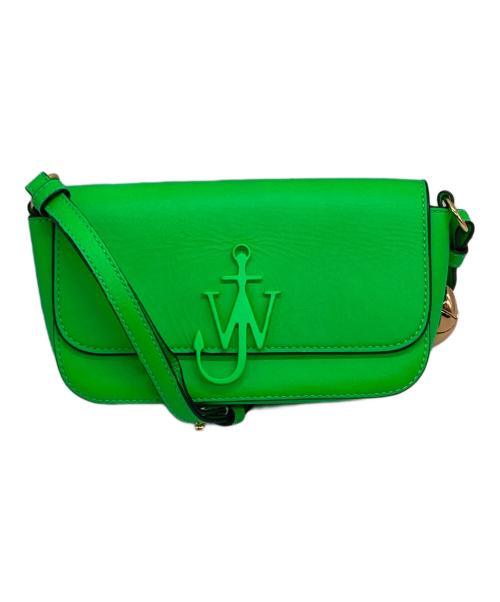J.W.ANDERSON（ジェイダブリューアンダーソン）J.W.ANDERSON (ジェイダブリューアンダーソン) CHAIN BAGUETTE BAG グリーンの古着・服飾アイテム