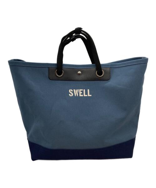 duckbill（ダックビル）duckbill (ダックビル) ROUGH&SWELLトートバッグ ブルーの古着・服飾アイテム