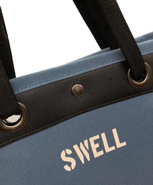 duckbill（ダックビル）duckbill (ダックビル) ROUGH&SWELLトートバッグ ブルーの古着・服飾アイテム