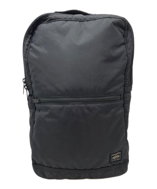 PORTER（ポーター）PORTER (ポーター) フラッシュ デイパック ブラックの古着・服飾アイテム