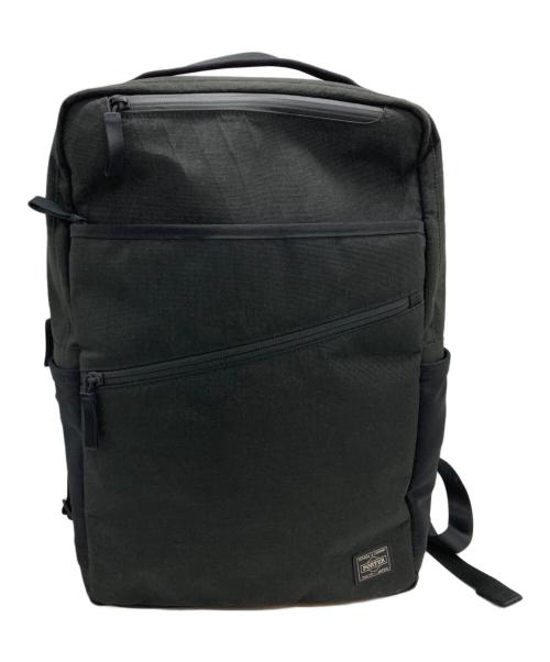 PORTER（ポーター）PORTER (ポーター) ハイブリッドデイパック ブラックの古着・服飾アイテム