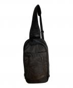PORTERポーター）の古着「ダークフォレスト スリングショルダーバッグ」｜ブラック