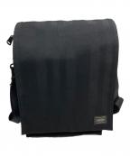 PORTERポーター）の古着「TANGO BLACK  SHOULDER BAG」｜ブラック
