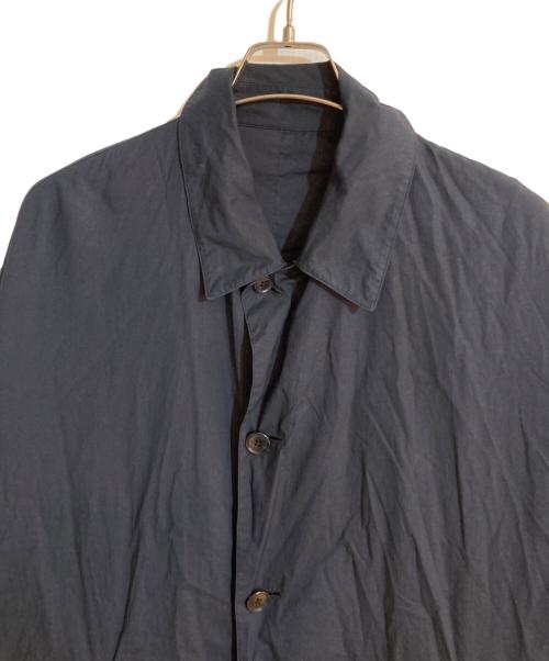 eN ROUTE（アンルート）EN ROUTE (アンルート) オーバーダイリバーシブルステンカラーコート ネイビー サイズ:2の古着・服飾アイテム