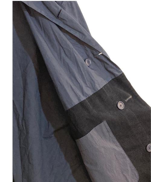 eN ROUTE（アンルート）EN ROUTE (アンルート) オーバーダイリバーシブルステンカラーコート ネイビー サイズ:2の古着・服飾アイテム