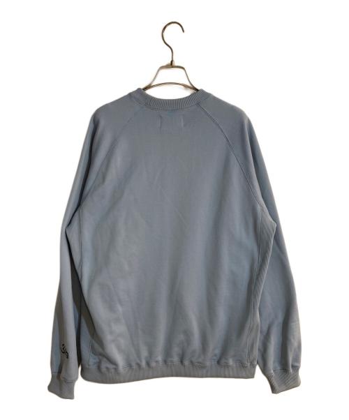 Black Weirdos（ブラック ウィドース）Black Weirdos (ブラック ウィドース) CREWNECK SWEAT SHIRT (BETTY) スカイブルー サイズ:Sの古着・服飾アイテム