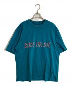 Black Weirdosブラック ウィドース）の古着「Dude Or Die Tee」｜グリーン
