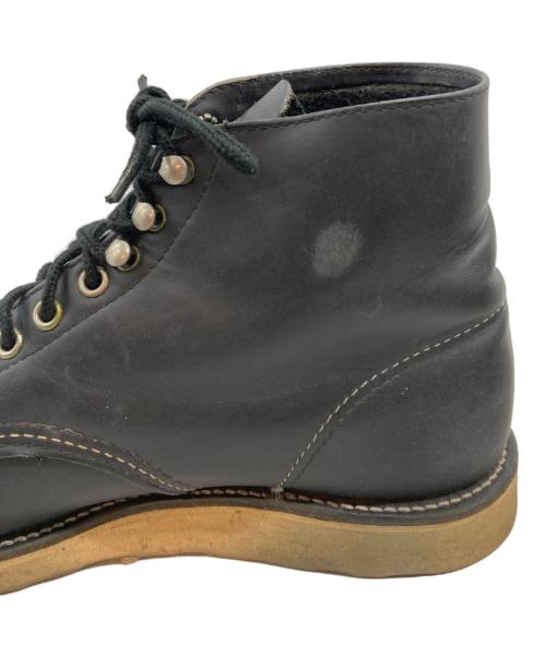 RED WING（レッドウィング）RED WING (レッドウィング) 6-inch Classic Round/6インチ ラウンドトゥ ブラック サイズ:7 2/1の古着・服飾アイテム