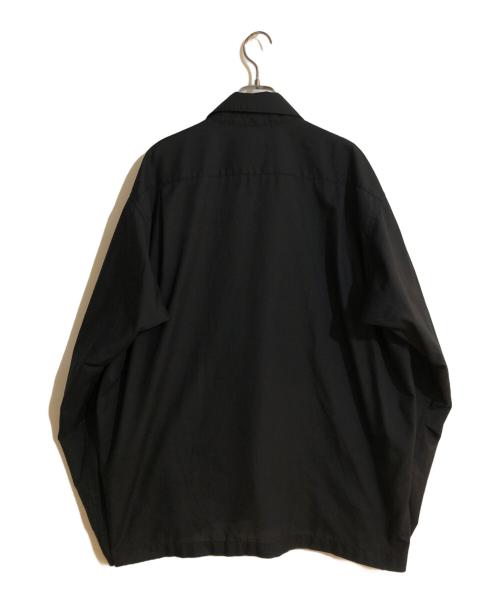 DAIWA PIER39（ダイワ ピア39）DAIWA PIER39 (ダイワ ピア39) SPORTS OPEN COLLAR SHIRT L/S ブラック サイズ:Mの古着・服飾アイテム