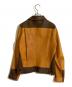 Y'2LEATHER (ワイツーレザー) ディアレザーライダースジャケット ブラウン サイズ:36：3000円