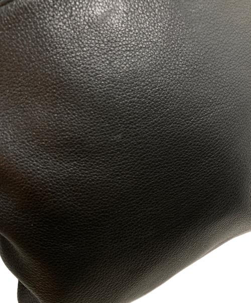 鎌倉高野（カマクラタカノ）鎌倉高野 (カマクラタカノ) レザーショルダーバッグ ブラックの古着・服飾アイテム