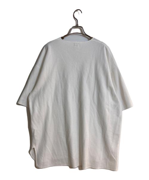 blurhms ROOTSTOCK（ブラームスルーツストック）blurhms ROOTSTOCK (ブラームスルーツストック) サーマルオーバーネックTシャツ ホワイト サイズ:不明の古着・服飾アイテム