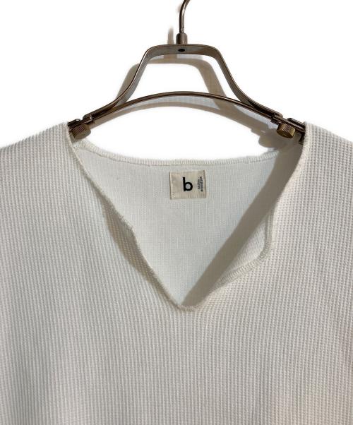 blurhms ROOTSTOCK（ブラームスルーツストック）blurhms ROOTSTOCK (ブラームスルーツストック) サーマルオーバーネックTシャツ ホワイト サイズ:不明の古着・服飾アイテム