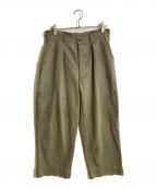 A.PRESSEアプレッセ）の古着「USAF Hemmed Bottoms」｜グリーン