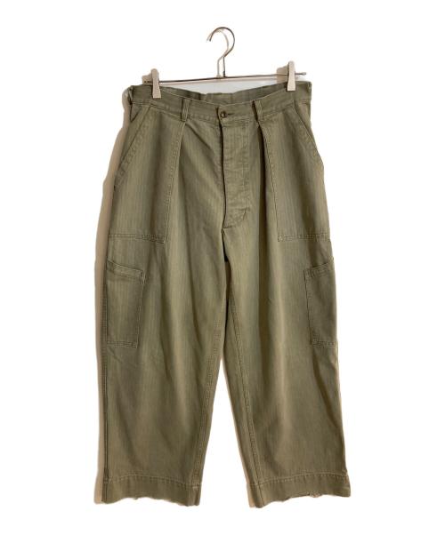 A.PRESSE（アプレッセ）A.PRESSE (アプレッセ) USAF Hemmed Bottoms グリーン サイズ:2の古着・服飾アイテム