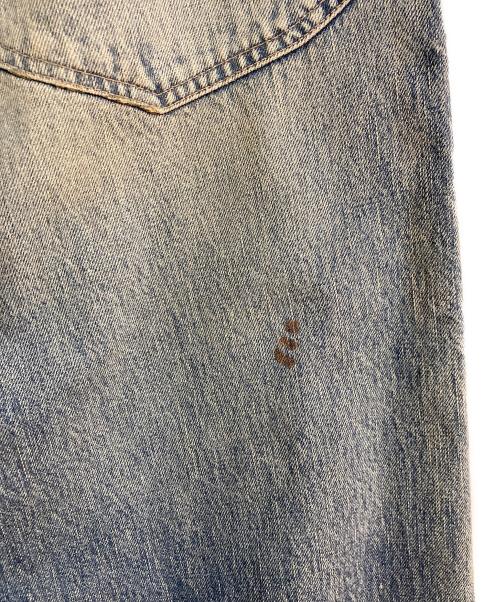 SUGARHILL（シュガーヒル）SUGARHILL (シュガーヒル) UNUSED (アンユーズド) FADED DOUBLE KNEE DENIM PANTS インディゴ サイズ:32の古着・服飾アイテム