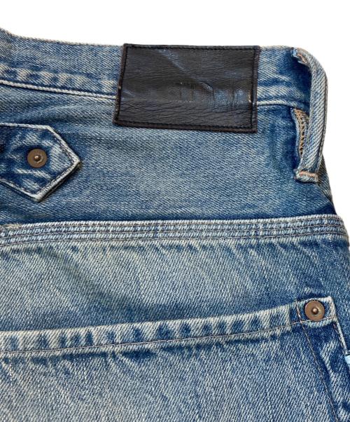 SUGARHILL（シュガーヒル）SUGARHILL (シュガーヒル) UNUSED (アンユーズド) FADED DOUBLE KNEE DENIM PANTS インディゴ サイズ:32の古着・服飾アイテム