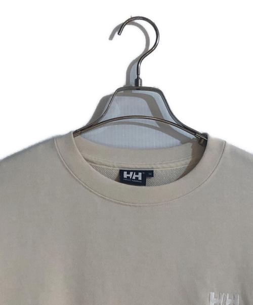 HELLY HANSEN（ヘリーハンセン）HELLY HANSEN (ヘリーハンセン) クルーネックスウェット ベージュ サイズ:Mの古着・服飾アイテム