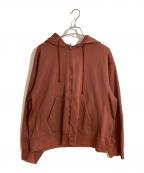 KIITキート）の古着「PILE ZIP UP HOODIE TOPS」｜ブラウン