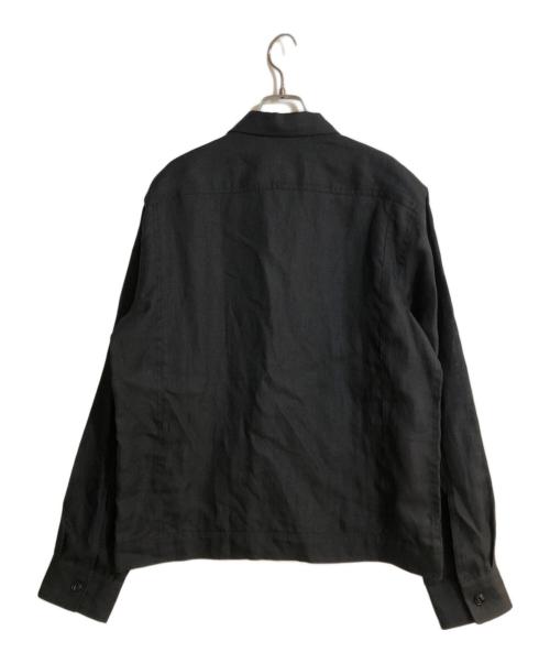 GUY ROVER（ギローバー）GUY ROVER (ギローバー) Brilla per il gusto (ブリッラ ペル イルグースト) 別注リネンジャケット ブラック サイズ:Lの古着・服飾アイテム
