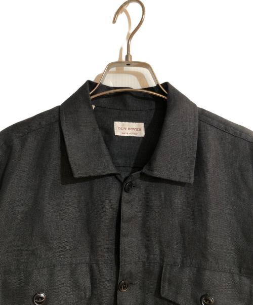 GUY ROVER（ギローバー）GUY ROVER (ギローバー) Brilla per il gusto (ブリッラ ペル イルグースト) 別注リネンジャケット ブラック サイズ:Lの古着・服飾アイテム