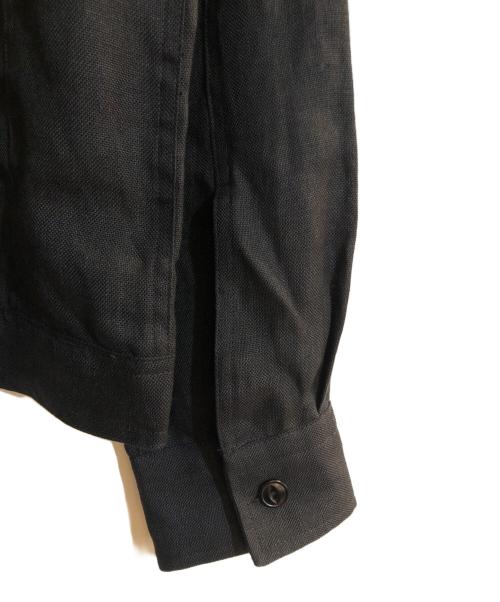 GUY ROVER（ギローバー）GUY ROVER (ギローバー) Brilla per il gusto (ブリッラ ペル イルグースト) 別注リネンジャケット ブラック サイズ:Lの古着・服飾アイテム