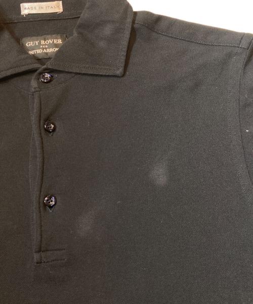 GUY ROVER（ギローバー）GUY ROVER (ギローバー) UNITED ARROWS (ユナイテッドアローズ) ポロシャツ ブラック サイズ:Lの古着・服飾アイテム