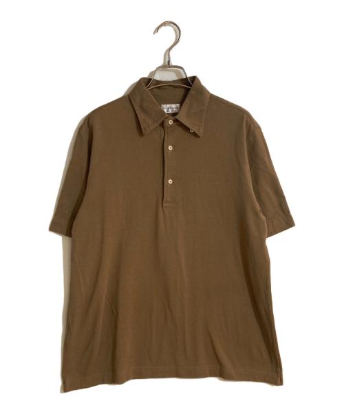 GUY ROVER（ギローバー）GUY ROVER (ギローバー) ポロシャツ ブラウン サイズ:Lの古着・服飾アイテム