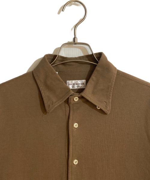 GUY ROVER（ギローバー）GUY ROVER (ギローバー) ポロシャツ ブラウン サイズ:Lの古着・服飾アイテム