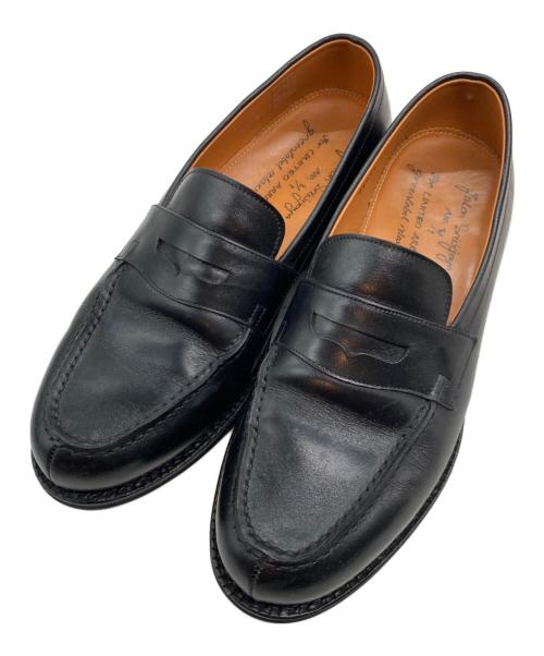 Jalan Sriwijaya（ジャランスリウァヤ）Jalan Sriwijaya (ジャランスリウァヤ) green label relaxing (グリーンレーベルリラクシング) Garuda 別注ベニーローファー ブラック サイズ:40の古着・服飾アイテム