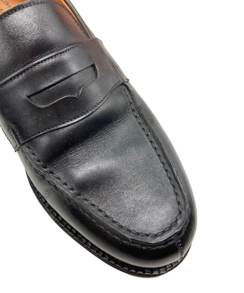 Jalan Sriwijaya（ジャランスリウァヤ）Jalan Sriwijaya (ジャランスリウァヤ) green label relaxing (グリーンレーベルリラクシング) Garuda 別注ベニーローファー ブラック サイズ:40の古着・服飾アイテム