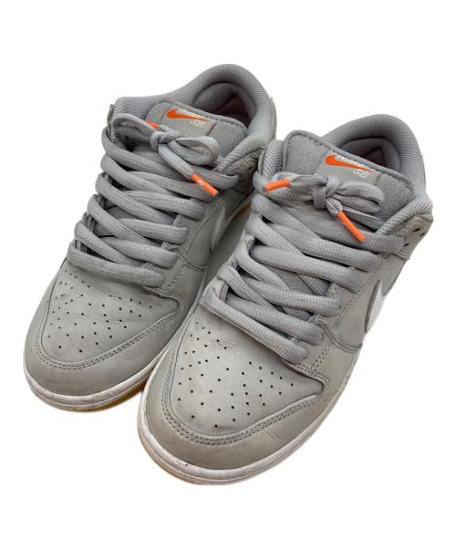 NIKE SB（ナイキエスビー）NIKE SB (ナイキエスビー) Dunk Low Orange Label/ダンクロウオレンジレーベル グレー サイズ:26.5cmの古着・服飾アイテム