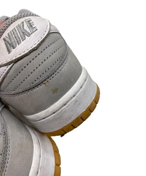 NIKE SB（ナイキエスビー）NIKE SB (ナイキエスビー) Dunk Low Orange Label/ダンクロウオレンジレーベル グレー サイズ:26.5cmの古着・服飾アイテム