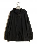 whowhatフーワット）の古着「フーデッドジャケット」｜ブラック