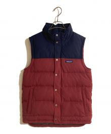 Patagonia（パタゴニア）の古着「Bivy Down Vest/ビビーダウンベスト」｜ネイビー×レッド