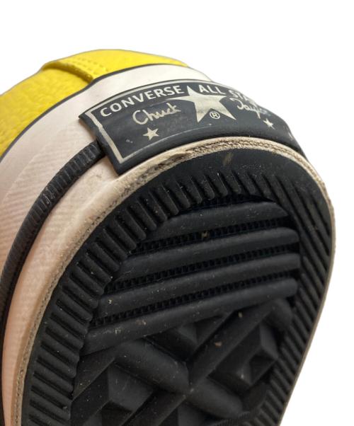 CONVERSE ADDICT（コンバース アディクト）CONVERSE ADDICT (コンバース アディクト) CHUCK TAYLOR LEATHER/チャックテイラー イエロー サイズ:27.5の古着・服飾アイテム