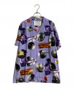 WACKO MARIAワコマリア）の古着「DJ HARVEY アロハシャツ」｜パープル