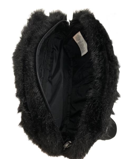 THE NORTH FACE（ザ ノース フェイス）THE NORTH FACE (ザ ノース フェイス) Supreme (シュプリーム) Faux Fur Waist Bag ブラックの古着・服飾アイテム