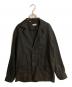 Salvatore Piccolo（サルヴァトーレ・ピッコロ）の古着「リネンテーラードジャケット」｜ブラック