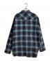 PENDLETON (ペンドルトン) オンブレチェックウールウエスタンシャツ ブルー サイズ:XL：18000円