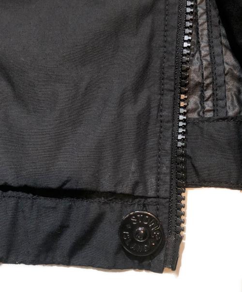 STONE ISLAND（ストーンアイランド）STONE ISLAND (ストーンアイランド) 4Pフーデッド ミリタリージャケット ブラック サイズ:Sの古着・服飾アイテム