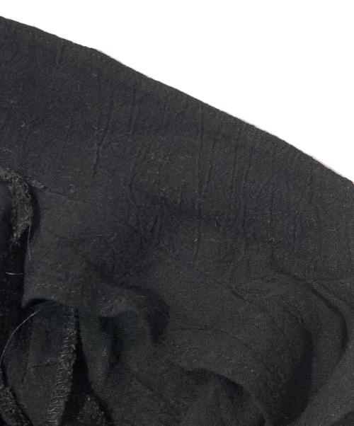 Cotton House Aya（コットンハウス アヤ）Cotton House Aya (コットンハウス アヤ) リネン混シャツワンピース ブラック サイズ:不明の古着・服飾アイテム