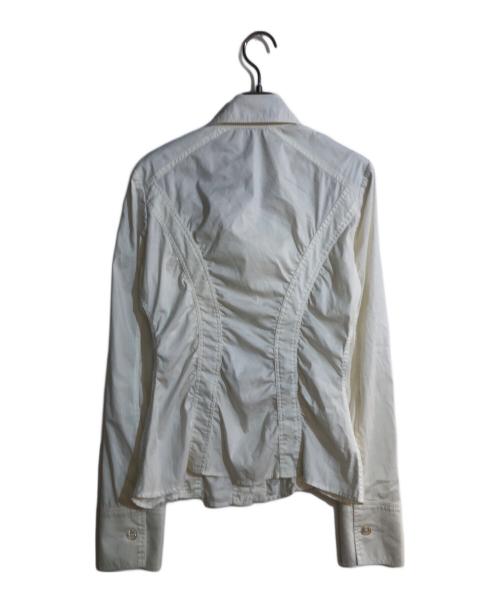 GUCCI（グッチ）GUCCI (グッチ) コットンシャツブラウス ベージュ サイズ:38の古着・服飾アイテム