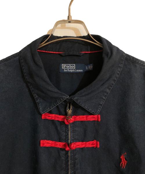 POLO RALPH LAUREN（ポロ・ラルフローレン）POLO RALPH LAUREN (ポロ・ラルフローレン) CROT (クロット) ベイポートジャケット ネイビー サイズ:XLの古着・服飾アイテム
