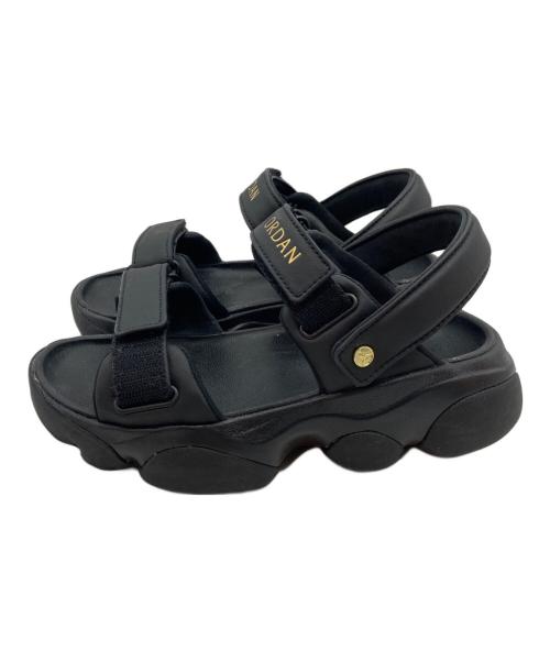 JORDAN BRAND（ジョーダン ブランド）JORDAN BRAND (ジョーダン ブランド) WMNS JORDAN DEJA SANDAL ブラック サイズ:24の古着・服飾アイテム