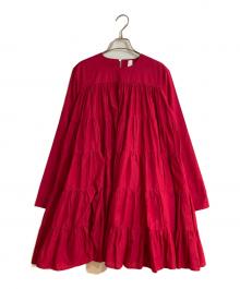 merlette（マーレット）の古着「SOLIMAN ティアードブラウス」｜レッド