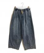 JOURNAL STANDARDジャーナルスタンダード）の古着「イージーデニムワイドパンツ」｜ブルー