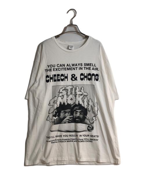 WACKO MARIA（ワコマリア）WACKO MARIA CHEECH&CHONG STILL SMOKIN WASHED HEAVY WEIGHT CREW NECK T-SHIRT/チーチアンドチョンスティルスモーキンウォッシュドヘビーウェイトクルーネックティーシャツの古着・服飾アイテム